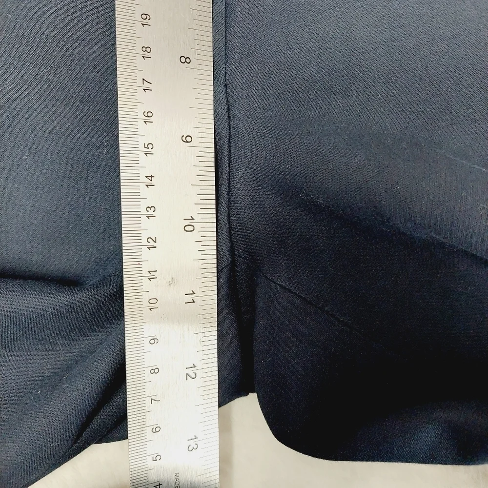Ann Taylor Navy Blue Eva Ankle Pants Business Casual Trousers P6756 - Picture 5 of 9